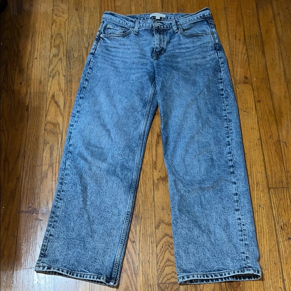Banana Republic 90’s Relaxed Medium Light Blue Jeans Size 26 - Picture 4 of 12